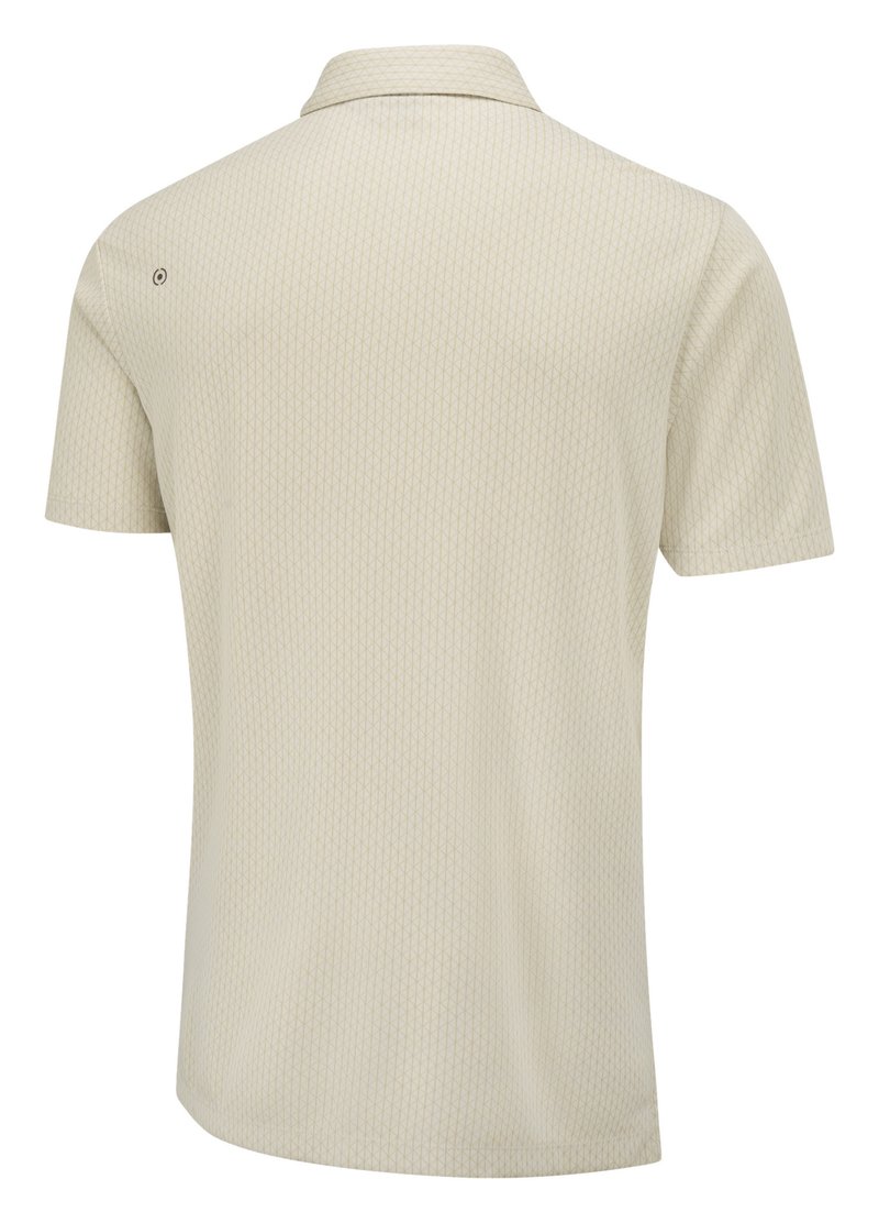 PING Hershel men's polo, egret multi