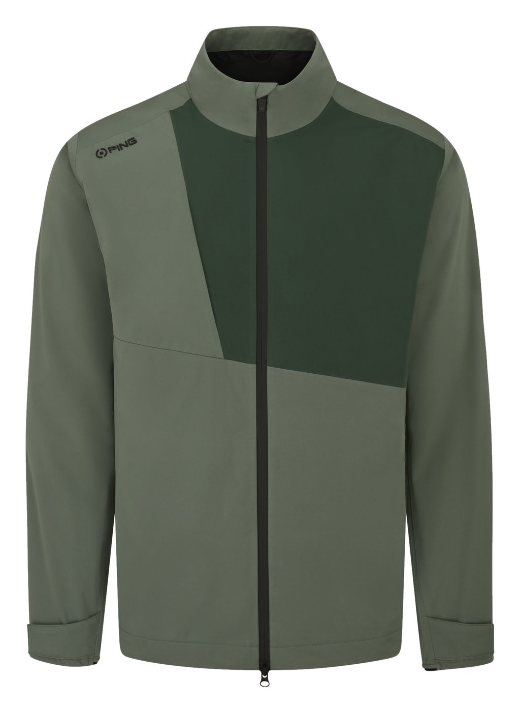 PING Impervious Waterproof men's jacket, laurel/gorse green
