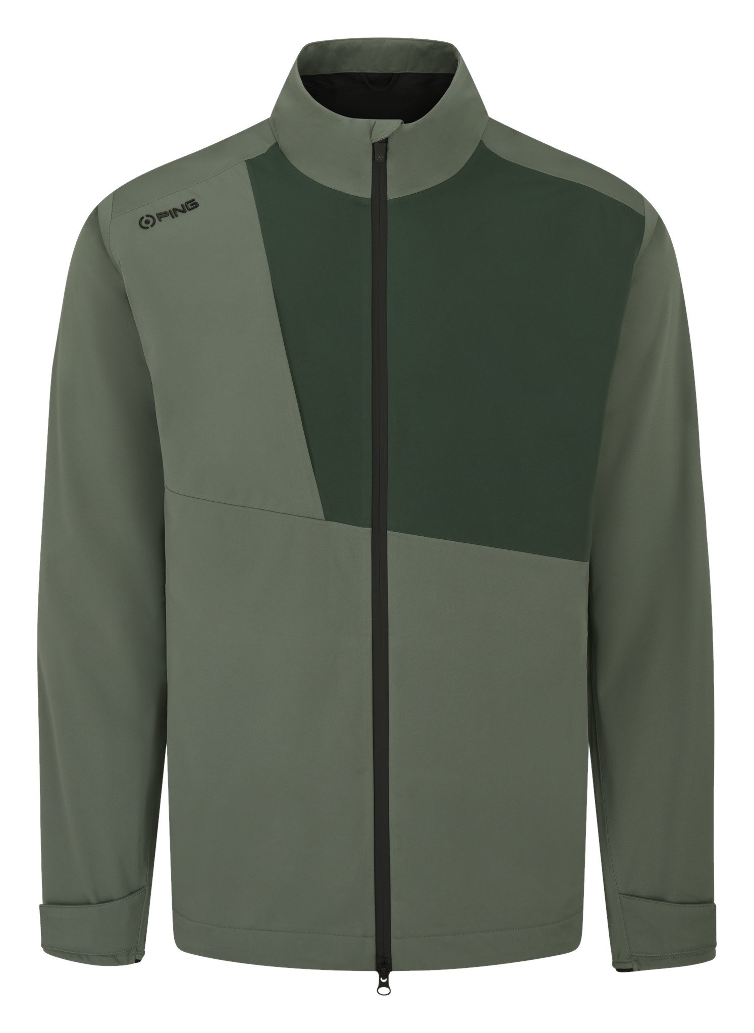 PING Impervious Waterproof men's jacket, laurel/gorse green