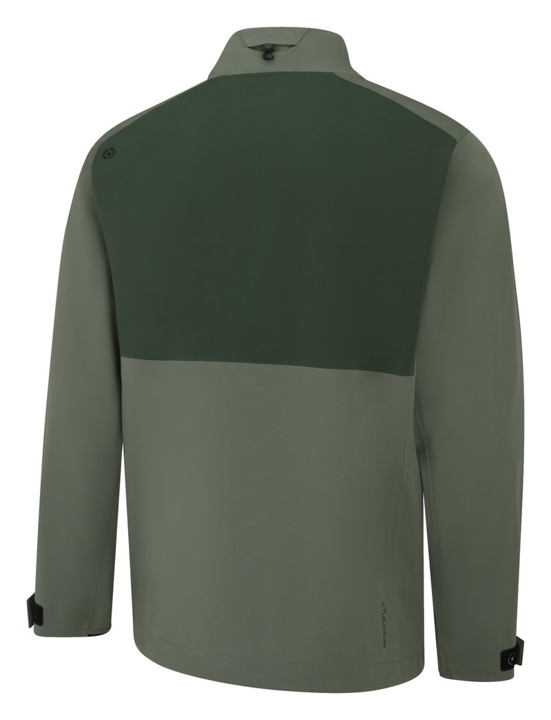 PING Impervious Waterproof men's jacket, laurel/gorse green