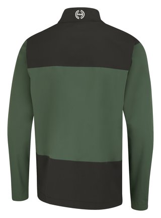 PING AquaDrive Waterproof men's jacket, gorse green/black