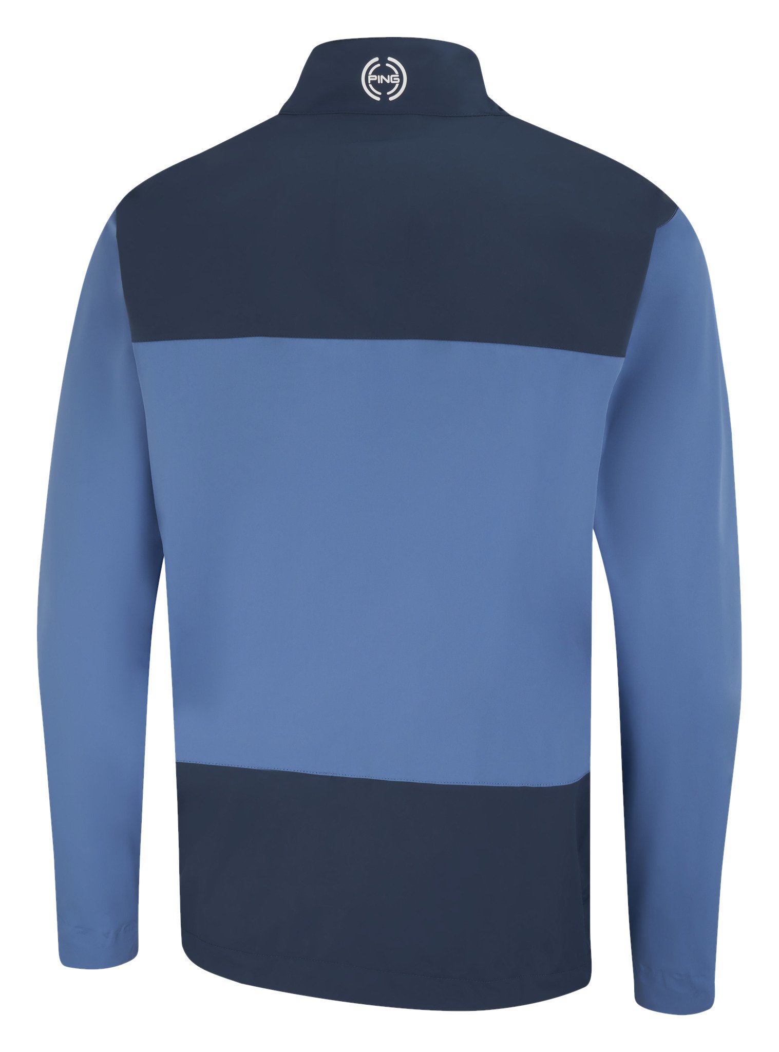 PING AquaDrive Waterproof men's jacket, harbour blue/oxford blue