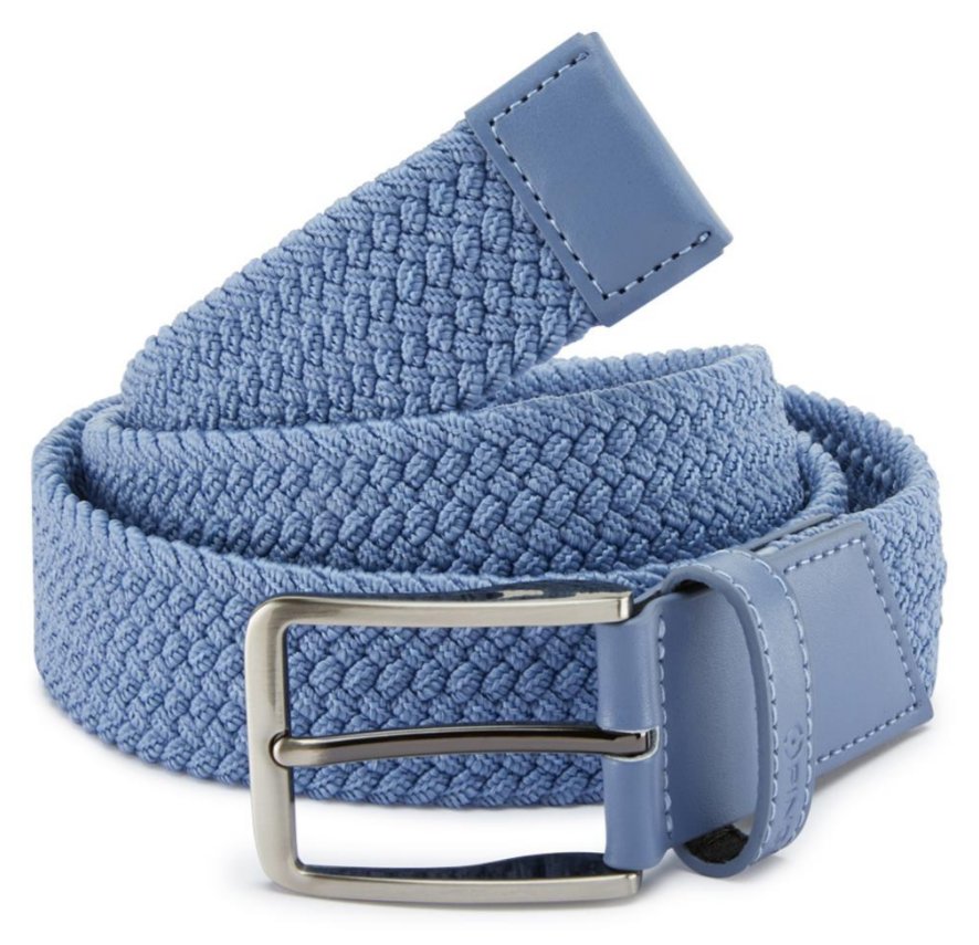 PING Stretch Webbing men's belt, blue yonder