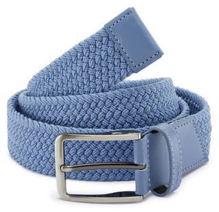 PING Stretch Webbing men's belt, blue yonder