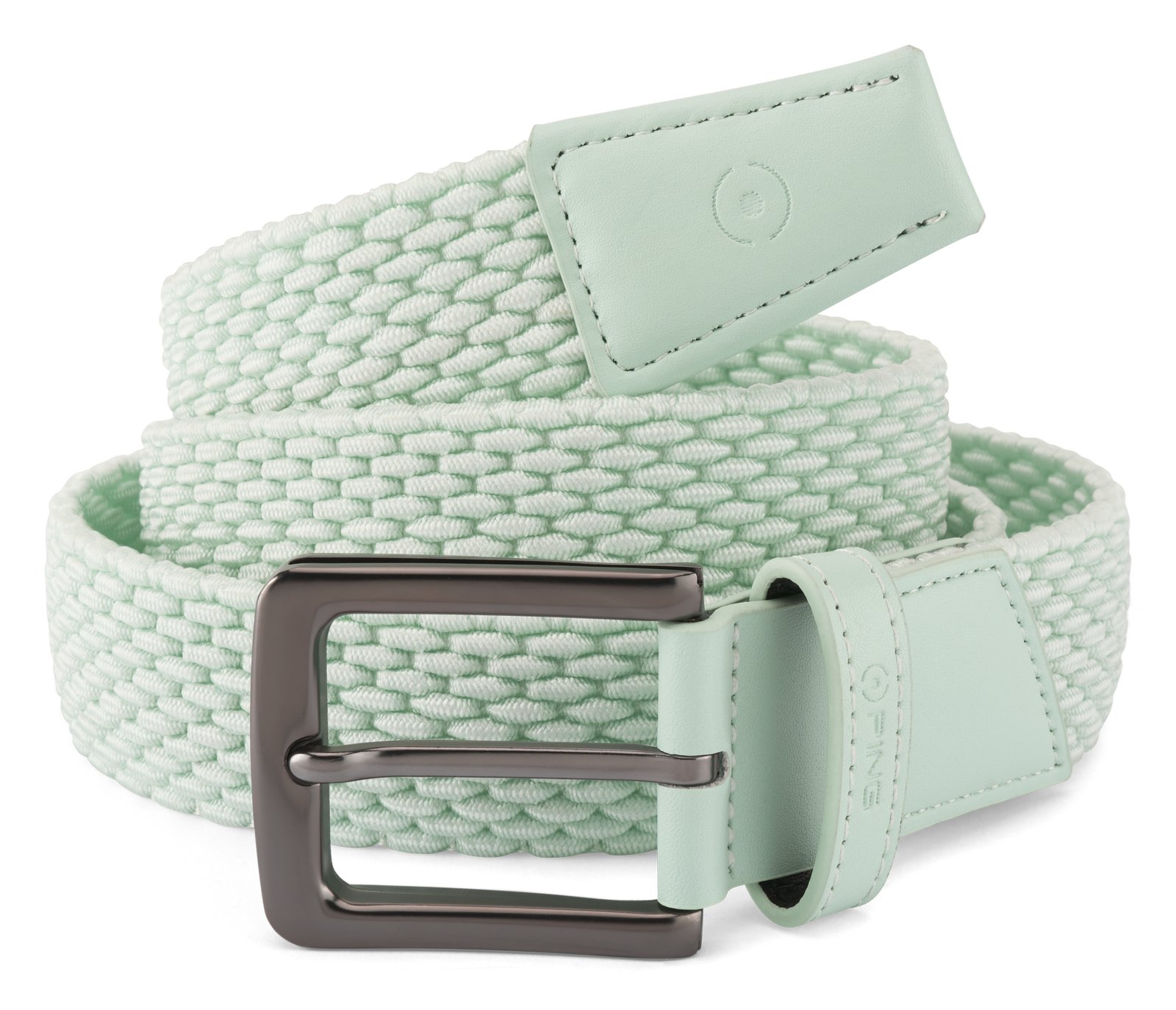 PING Stretch Webbing men's belt, jade