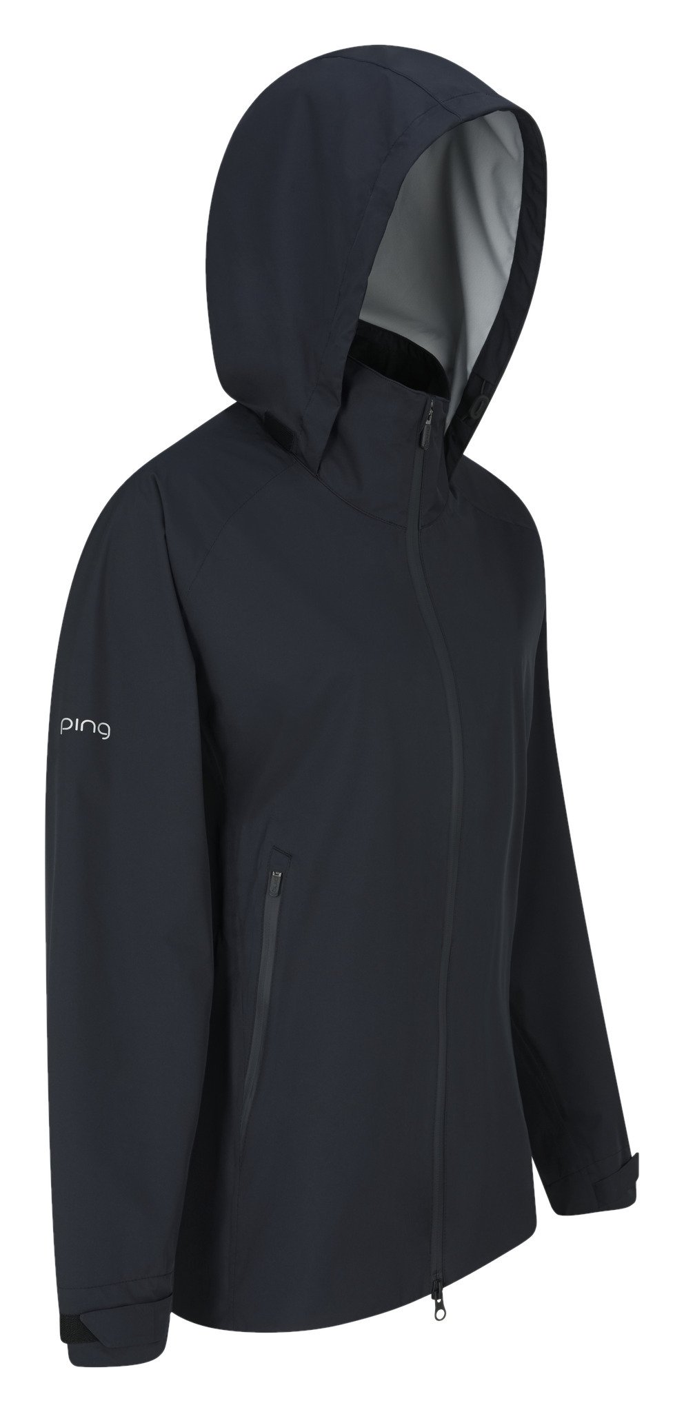 PING AquaDrive Waterproof women's jacket, black