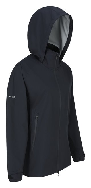 PING AquaDrive Waterproof women's jacket, black