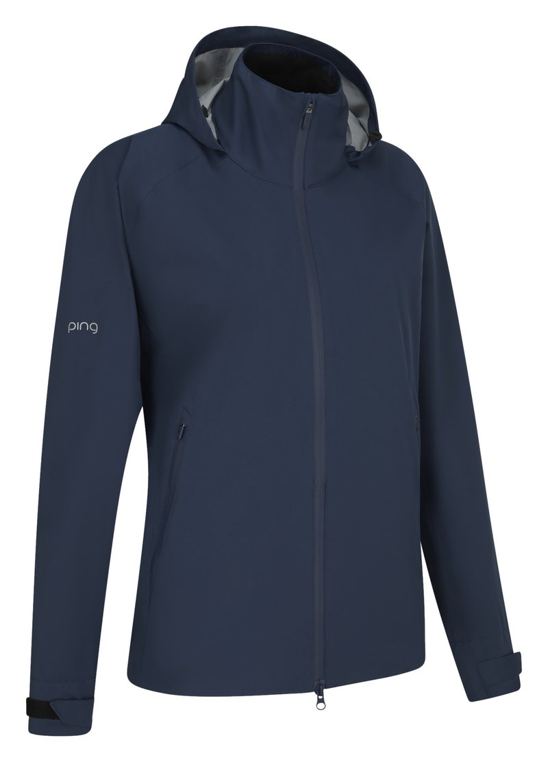 PING AquaDrive Waterproof women's jacket, oxford blue