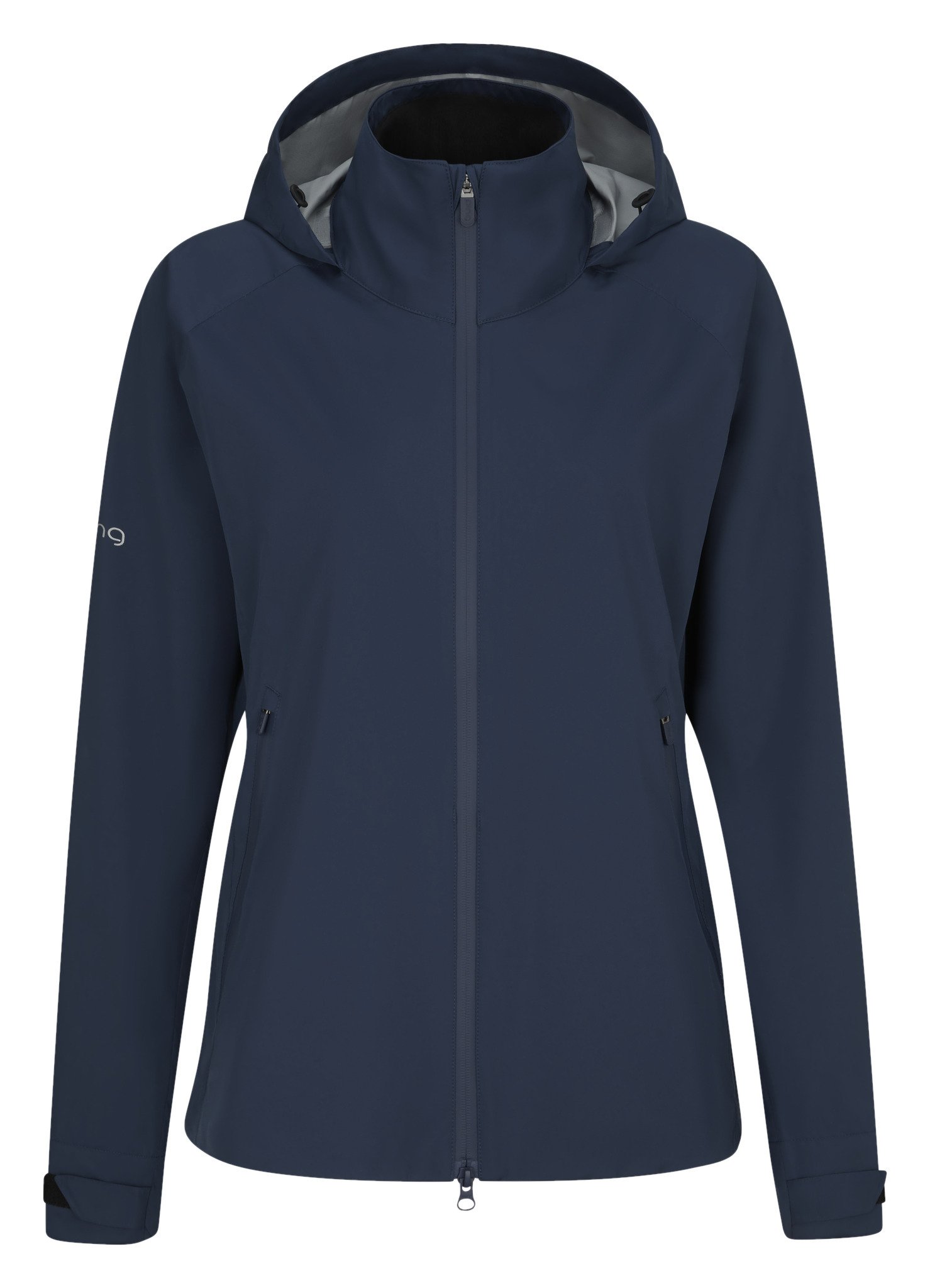 PING AquaDrive Waterproof women's jacket, oxford blue