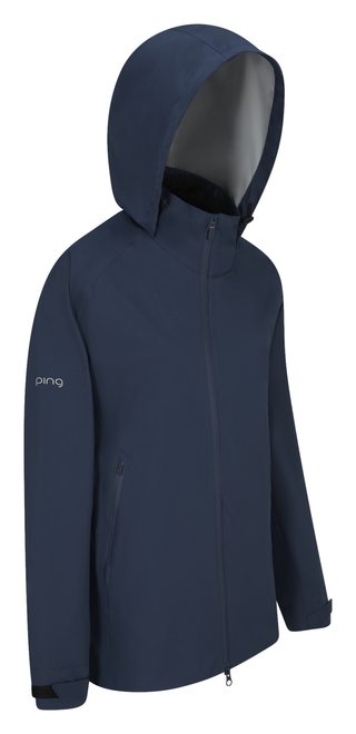 PING AquaDrive Waterproof women's jacket, oxford blue