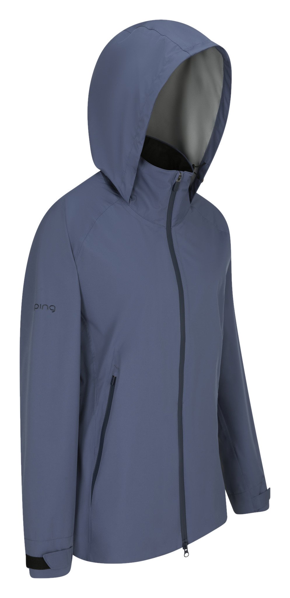 PING AquaDrive Waterproof women's jacket, blue indigo