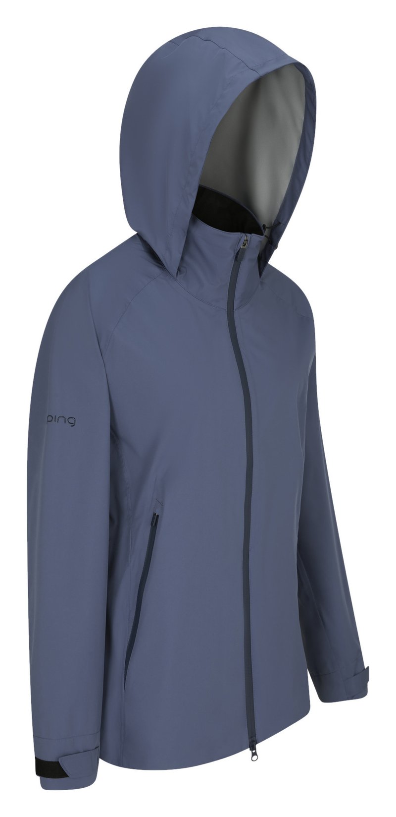 PING AquaDrive Waterproof women's jacket, blue indigo