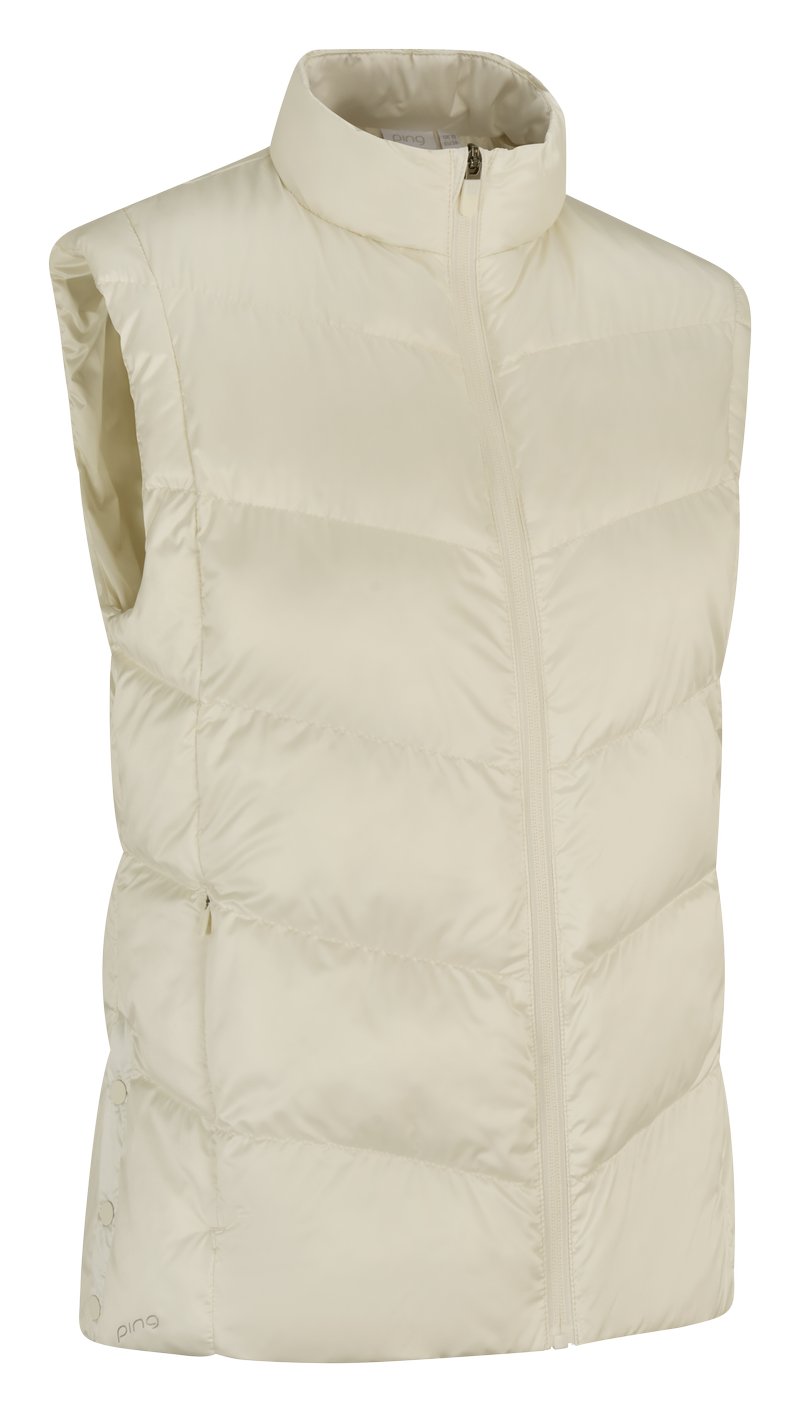 PING Annalise ladies vest, egret