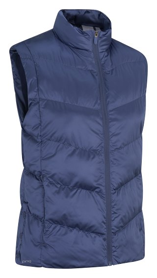 PING Annalise women's vest, blue indigo