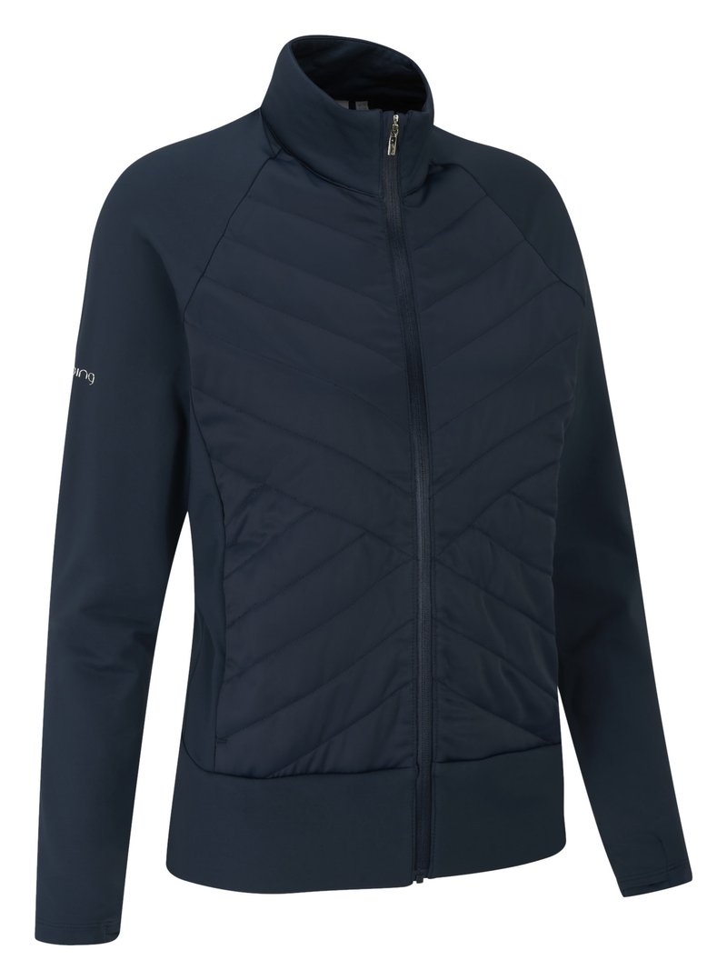 PING Ursula ladies sweatshirt, oxford blue