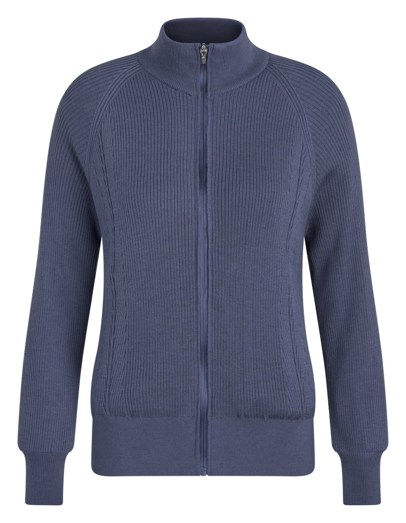 PING Annette women's sweatshirt, blue indigo