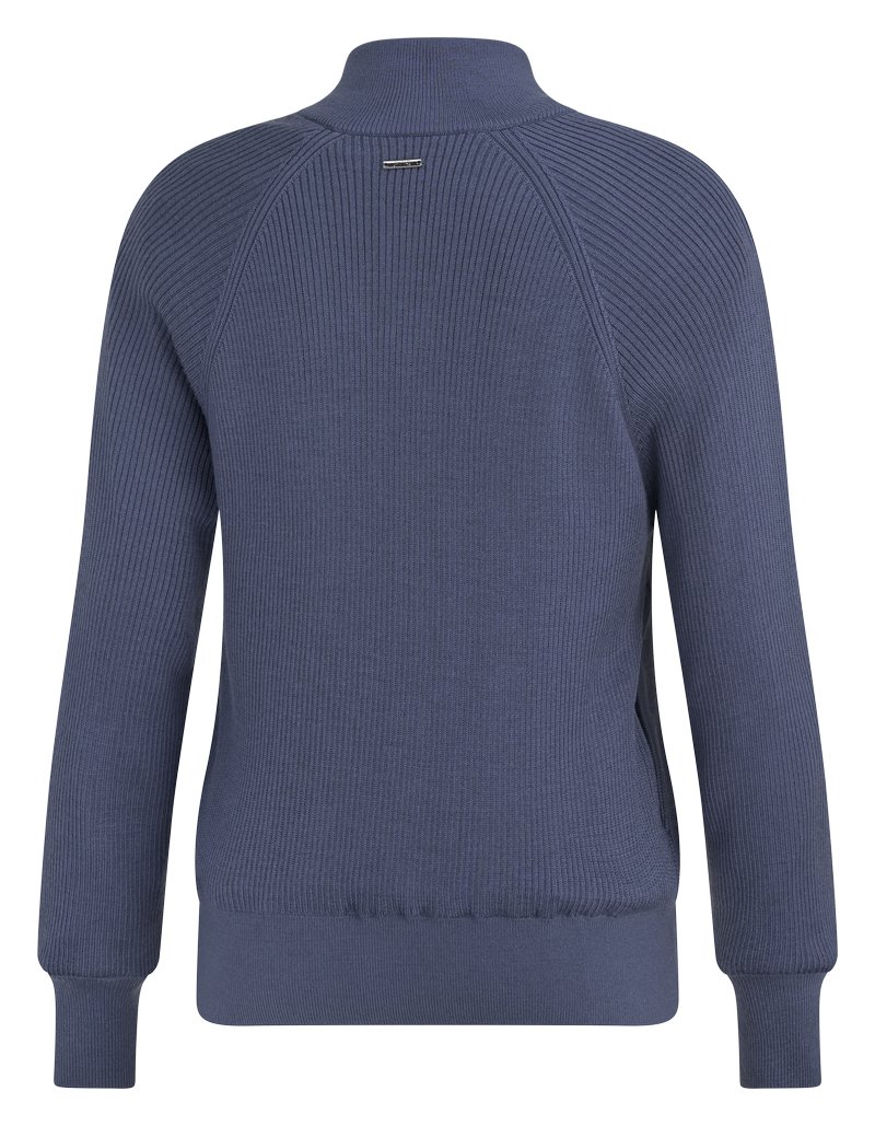 PING Annette women's sweatshirt, blue indigo