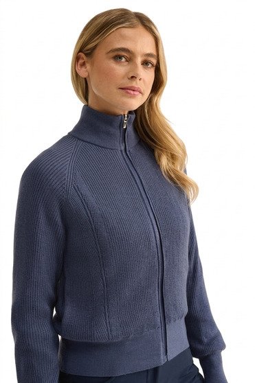 PING Annette women's sweatshirt, blue indigo