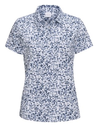 PING Mave ladies polo, white multi