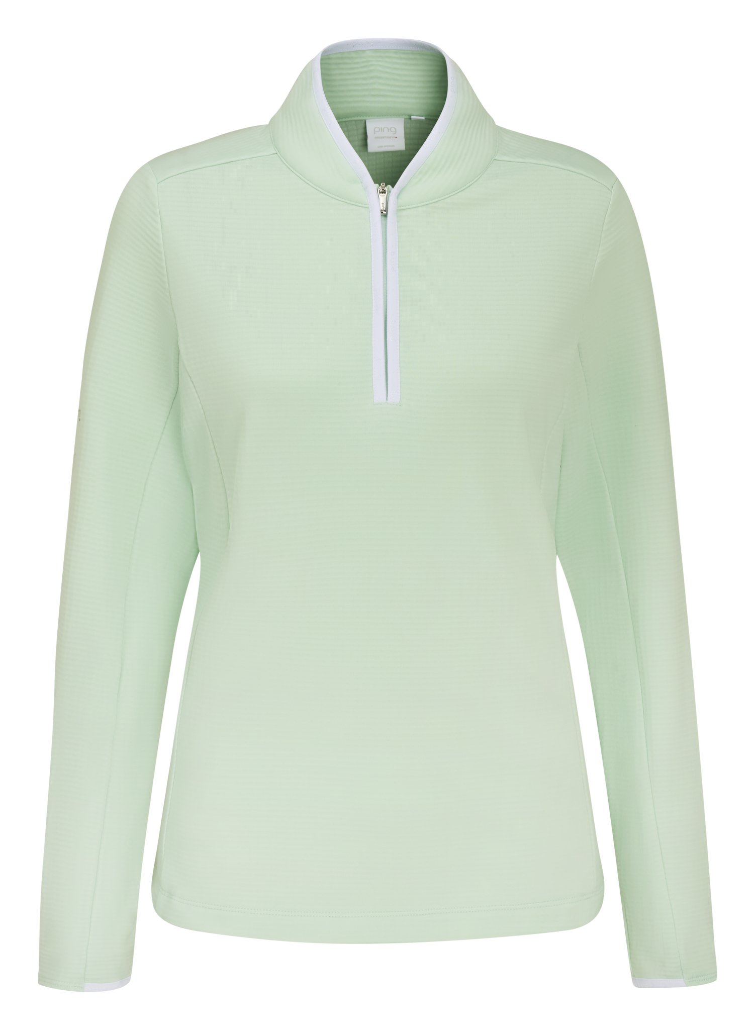 PING Abigale Performance Fleece women's sweatshirt, jade