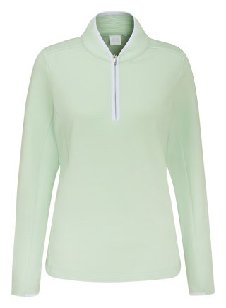 PING Abigale Performance Fleece women's sweatshirt, jade