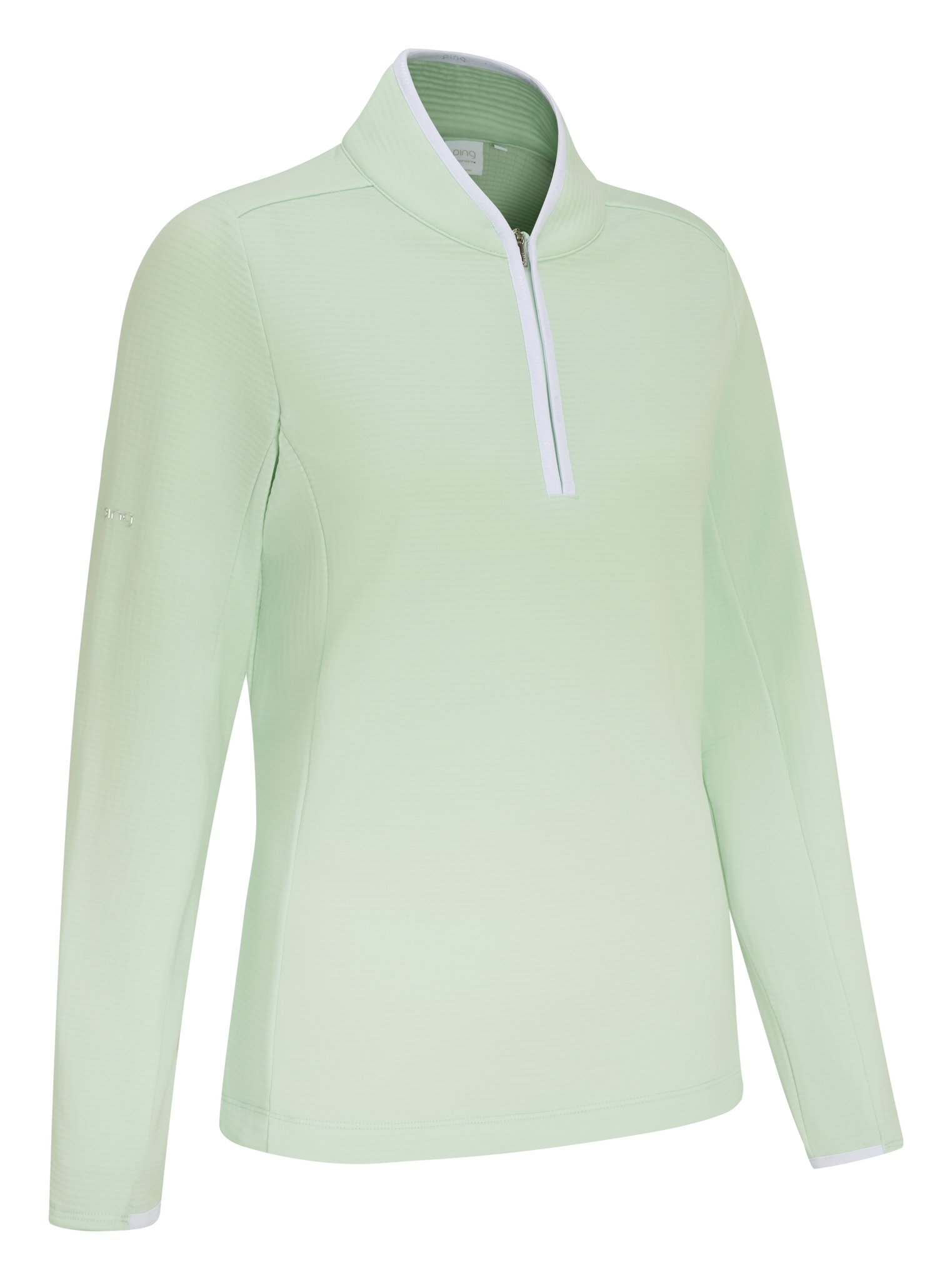 PING Abigale Performance Fleece women's sweatshirt, jade
