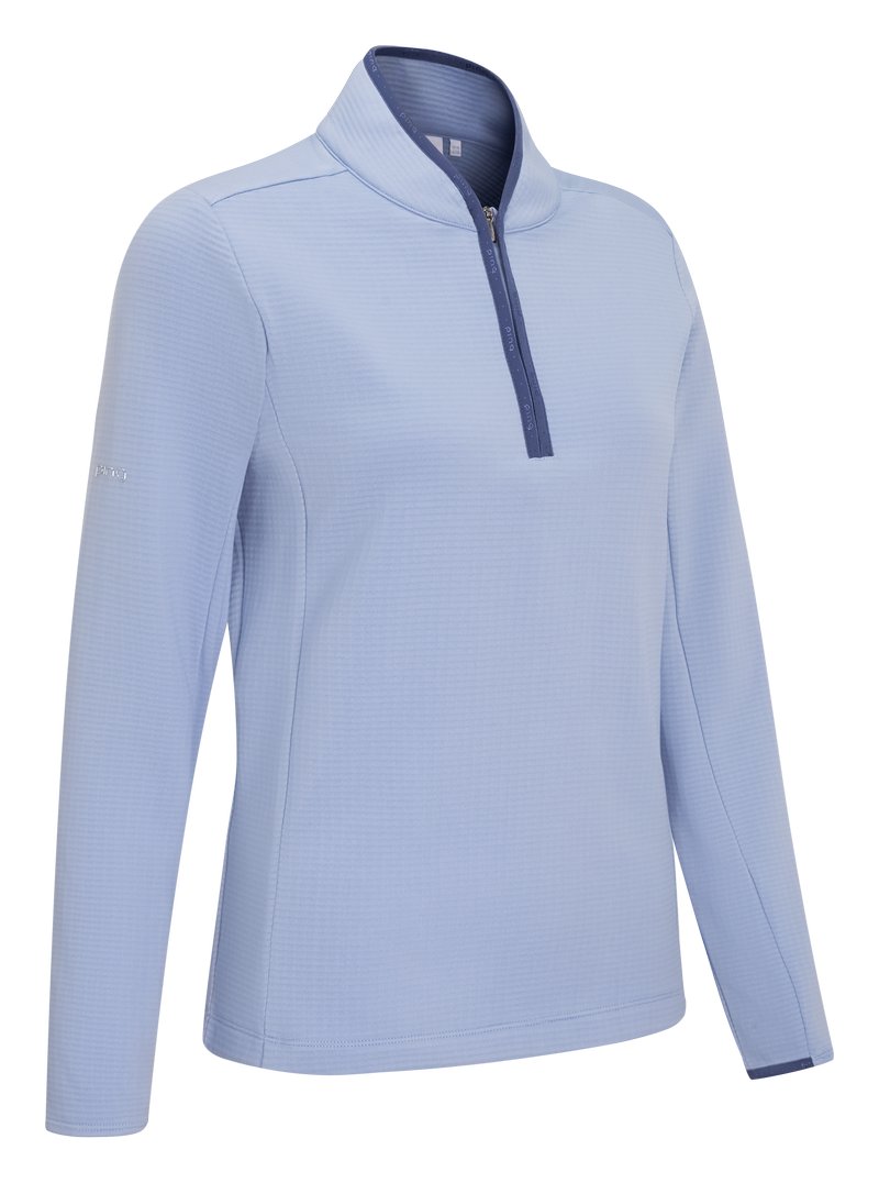 PING Abigale Performance Fleece women's sweatshirt, viola