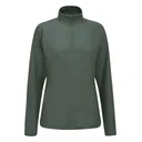 PING Jasmine Printed Long Sleeve women's top, gorse green/laurel