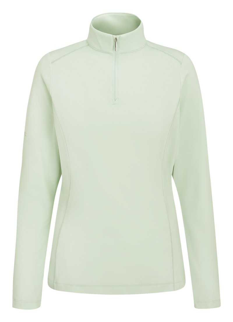 PING Aveline Half Zip long sleeved women's shirt, jade