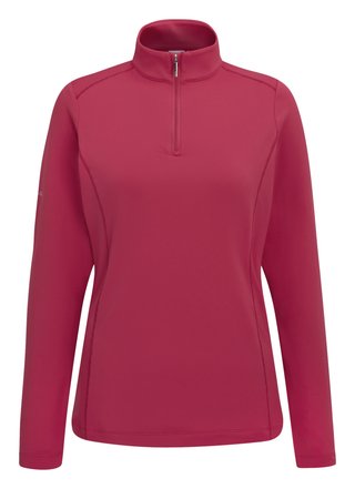 PING Aveline Half Zip women's long sleeve shirt, freesia