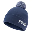 PING Cresting Knit mens winter hat, deep blue