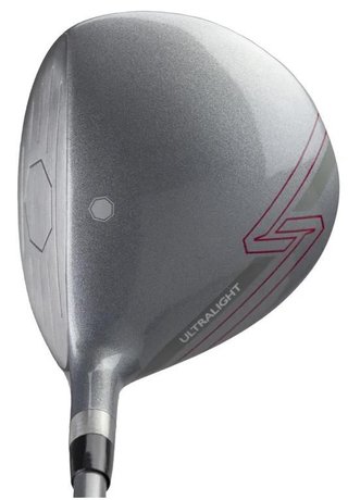U.S. Kids Golf UL7-39 (99cm) W30 3-Club junior golf set + carry bag, black/red