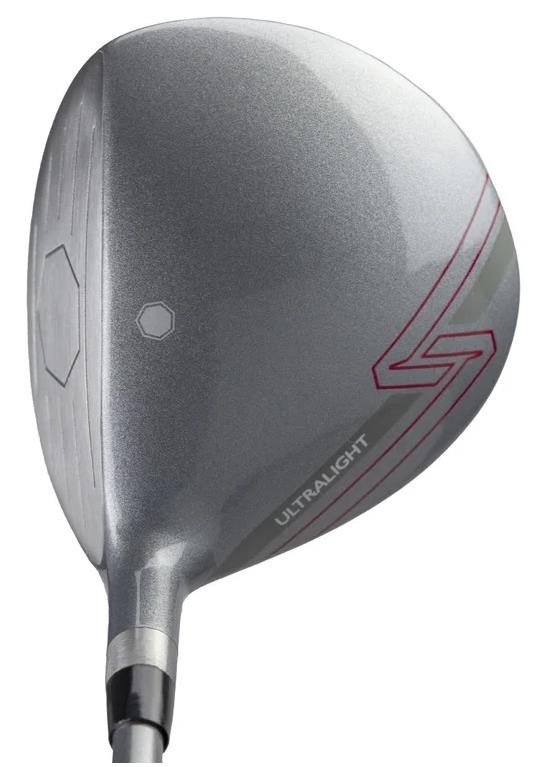 U.S. Kids Golf UL7-39 (99cm) W30 3-Club junior golf set + carry bag, black/red