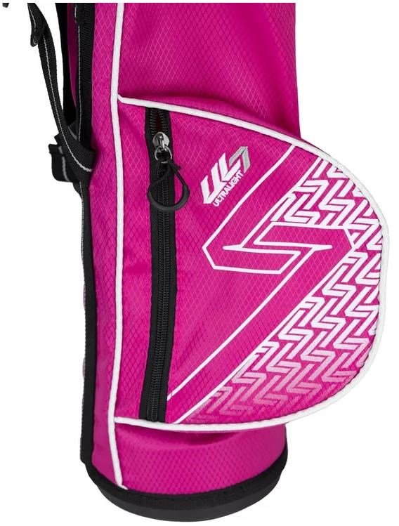 U.S. Kids Golf UL7-39 (99cm) W30 3-Club junior golf set + carry bag, pink