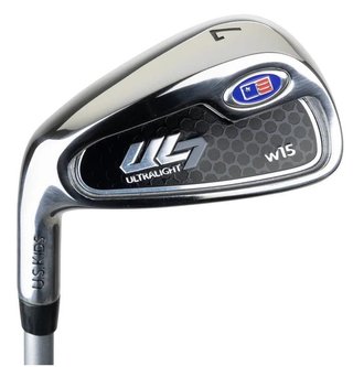 U.S. Kids Golf UL7-57 (145cm) W15 junior irons, graphite