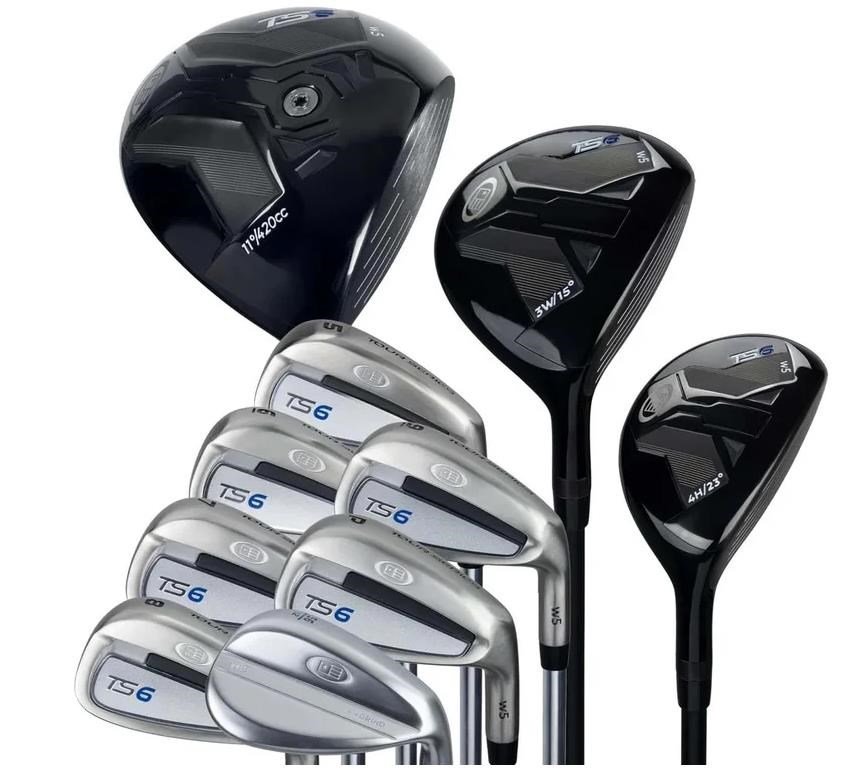 U.S. Kids Golf TS6-63 10 Club Stand Set junior golf set, graphite