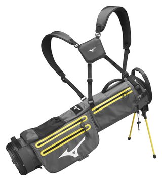 Mizuno BR-D2 pencil bag, grey/yellow