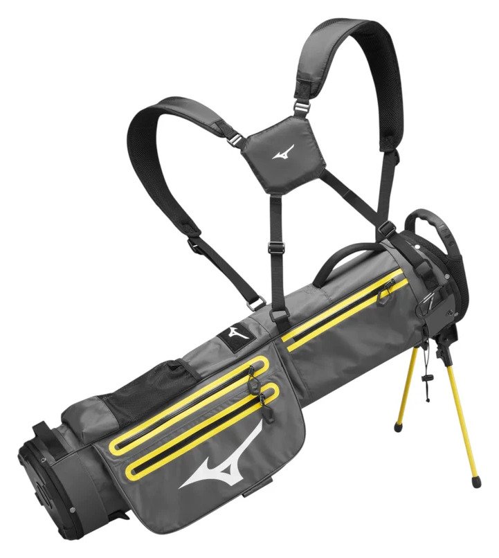 Mizuno BR-D2 pencil bag, grey/yellow