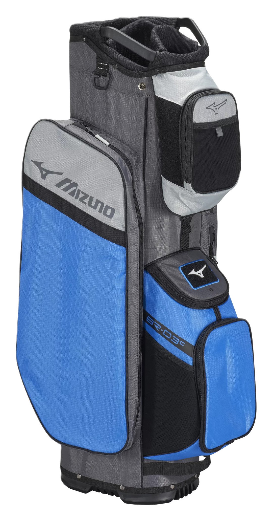 Mizuno BR-D3 cart bag, brilliant blue/grey