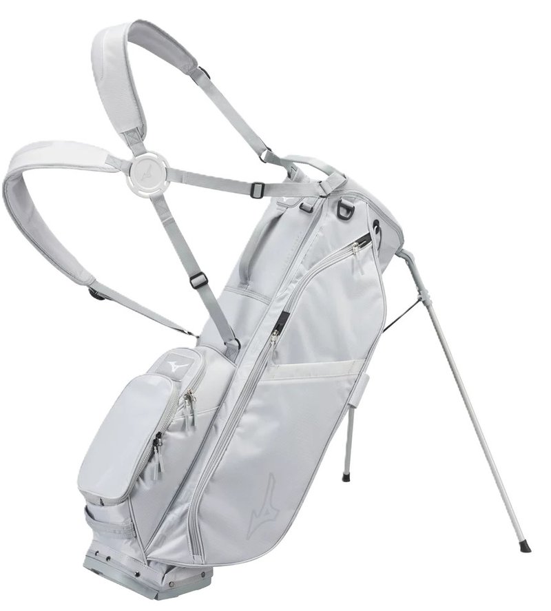 Mizuno BR-D3 stand bag, light grey