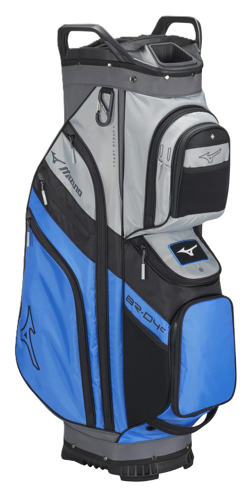 Mizuno 26 BR-D4 cart bag, brilliant blue/grey