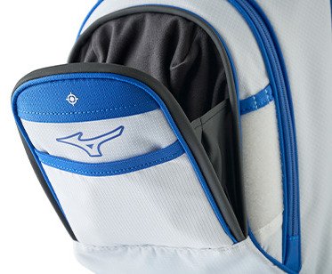 Mizuno 26 BR-D4 cart bag, brilliant blue/grey