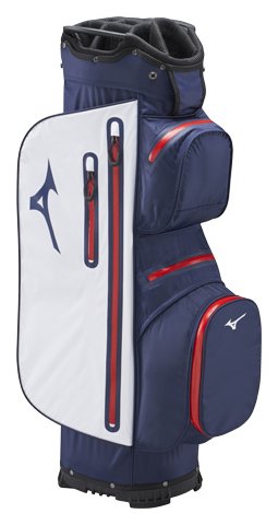 Mizuno BR-DRI cart bag, navy/red