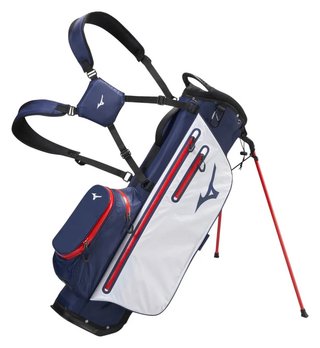 Mizuno BR-DRI stand bag, navy/red