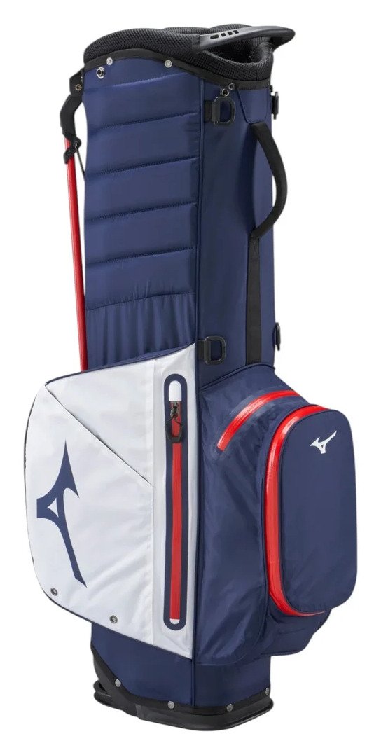 Mizuno BR-DRI stand bag, navy/red