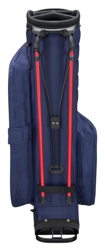 Mizuno BR-DRI stand bag, navy/red