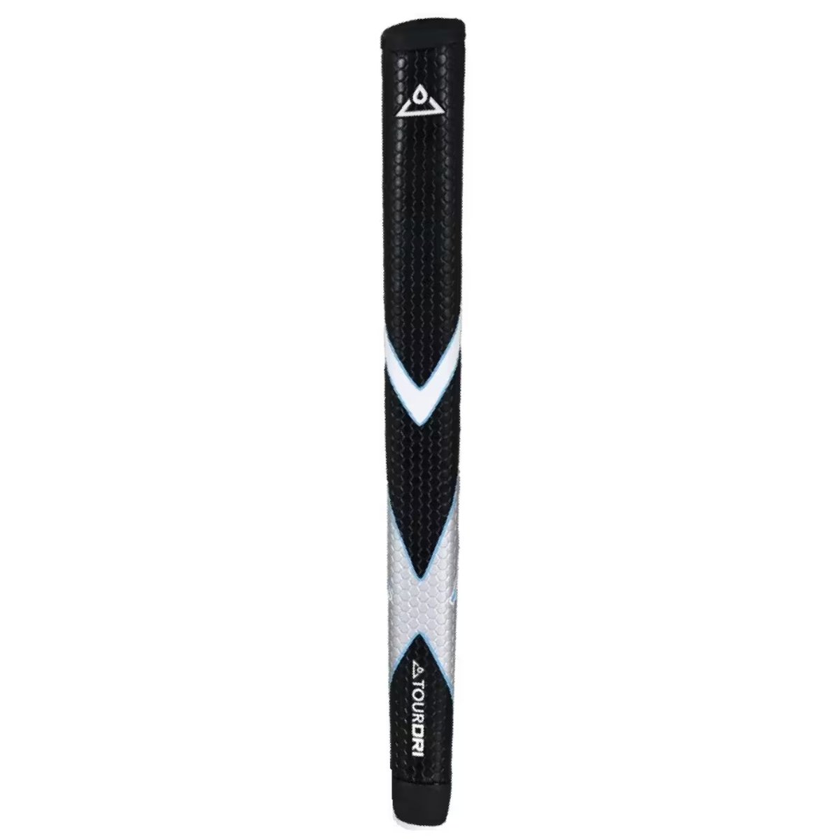 Golf Brothers TourDri Midsize PU Putter Grip Black/Silver/Blue putter