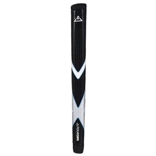 Golf Brothers TourDri Midsize PU Putter Grip Black/Silver/Blue putter