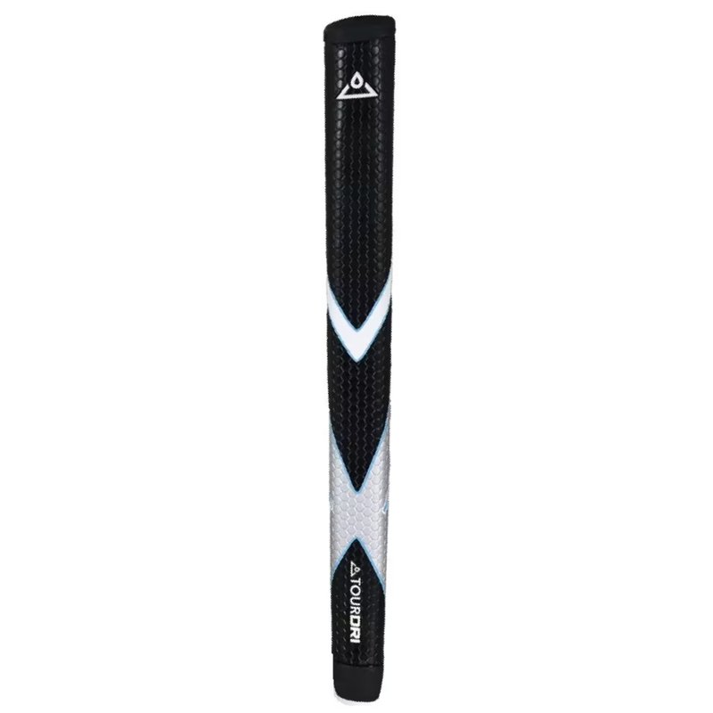Golf Brothers TourDri Midsize PU Putter Grip Black/Silver/Blue putter