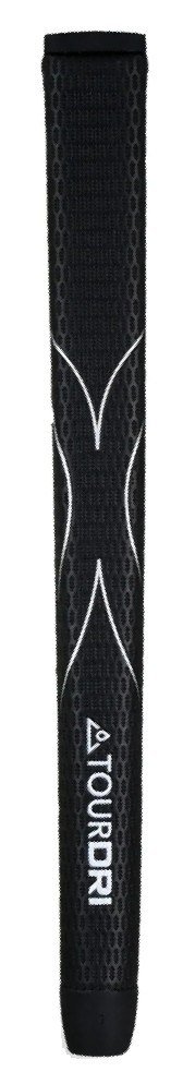 Masters Golf TourDri Putter grip, black/silver